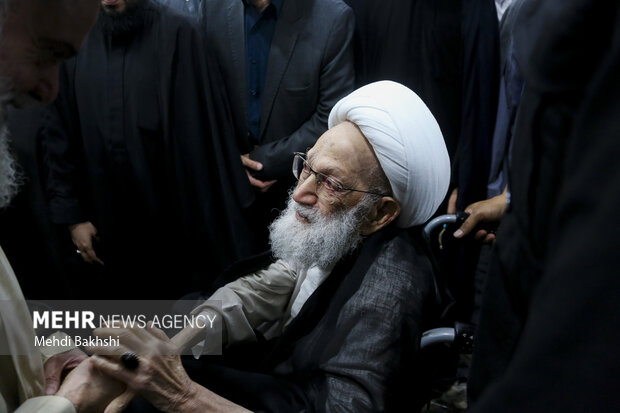 مراسم بزرگداشت آیت‌الله شبیری زنجانی در قم