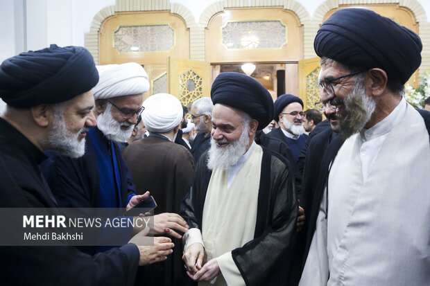 مراسم بزرگداشت آیتالله شبیری زنجانی در <a href='https://sayeb.ir/tag/%d9%82%d9%85'></div>قم</a>