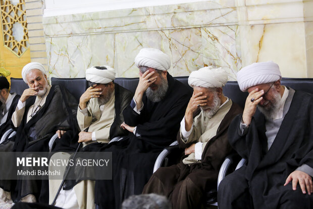 مراسم بزرگداشت آیتالله شبیری زنجانی در <a href='https://sayeb.ir/tag/%d9%82%d9%85'></div>قم</a>