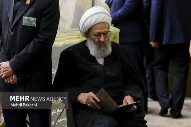 مراسم بزرگداشت آیتالله شبیری زنجانی در <a href='https://sayeb.ir/tag/%d9%82%d9%85'></div>قم</a>