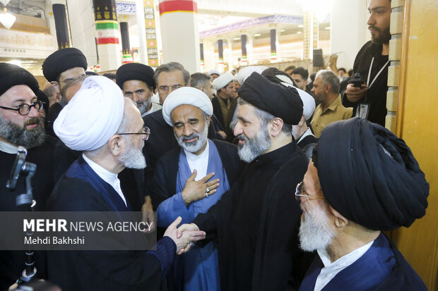 مراسم بزرگداشت آیتالله شبیری زنجانی در <a href='https://sayeb.ir/tag/%d9%82%d9%85'></div>قم</a>