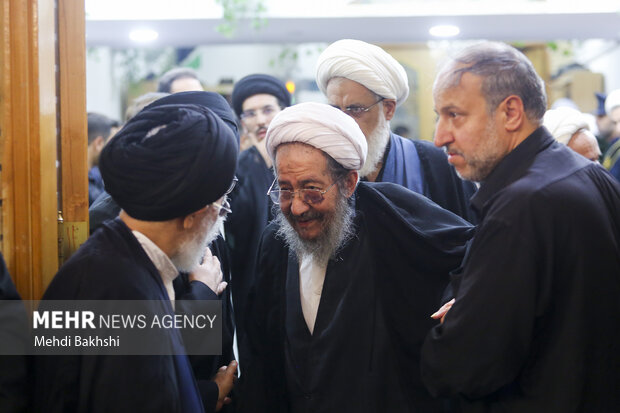 مراسم بزرگداشت آیت‌الله شبیری زنجانی در <a href='https://sayeb.ir/tag/%d9%82%d9%85'></div>قم</a>