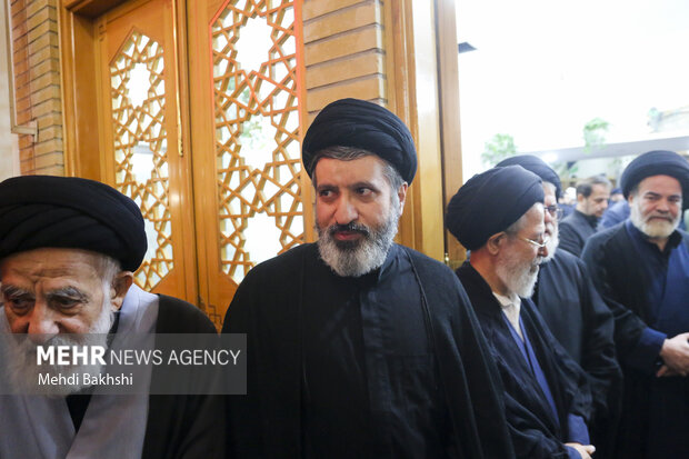 مراسم بزرگداشت آیت‌الله شبیری زنجانی در <a href='https://sayeb.ir/tag/%d9%82%d9%85'></div>قم</a>