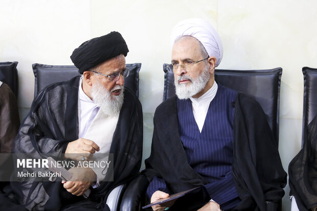 مراسم بزرگداشت آیتالله شبیری زنجانی در <a href='https://sayeb.ir/tag/%d9%82%d9%85'></div>قم</a>