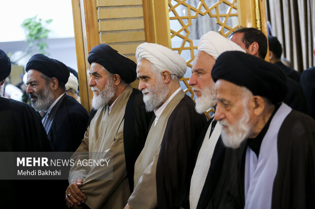 مراسم بزرگداشت آیت‌الله شبیری زنجانی در <a href='https://sayeb.ir/tag/%d9%82%d9%85'></div>قم</a>