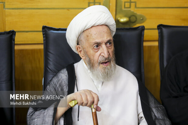 مراسم بزرگداشت آیت‌الله شبیری زنجانی در <a href='https://sayeb.ir/tag/%d9%82%d9%85'></div>قم</a>