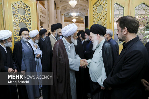 مراسم بزرگداشت آیتالله شبیری زنجانی در <a href='https://sayeb.ir/tag/%d9%82%d9%85'></div>قم</a>