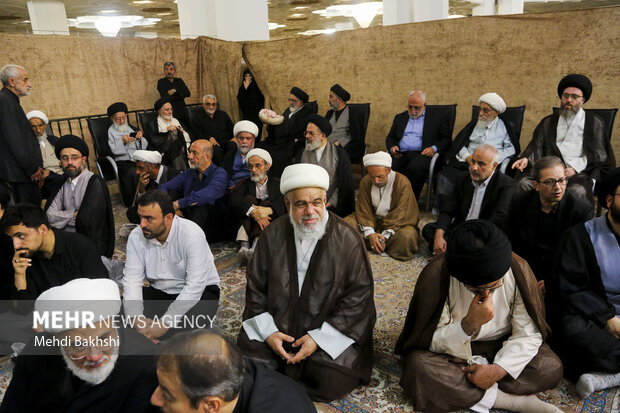 مراسم بزرگداشت آیتالله شبیری زنجانی در <a href='https://sayeb.ir/tag/%d9%82%d9%85'></div>قم</a>