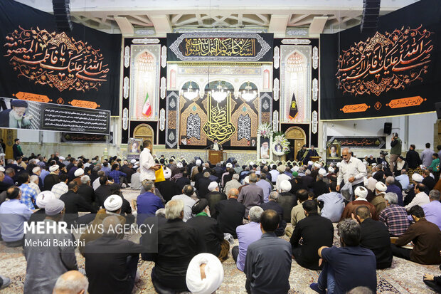 مراسم بزرگداشت آیت‌الله شبیری زنجانی در <a href='https://sayeb.ir/tag/%d9%82%d9%85'></div>قم</a>