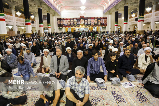 مراسم بزرگداشت آیت‌الله شبیری زنجانی در <a href='https://sayeb.ir/tag/%d9%82%d9%85'></div>قم</a>