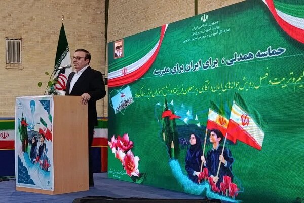 نوذری: عدالت آموزشی را با تمرکز بر مناطق محروم قزوین دنبال می‌کنیم