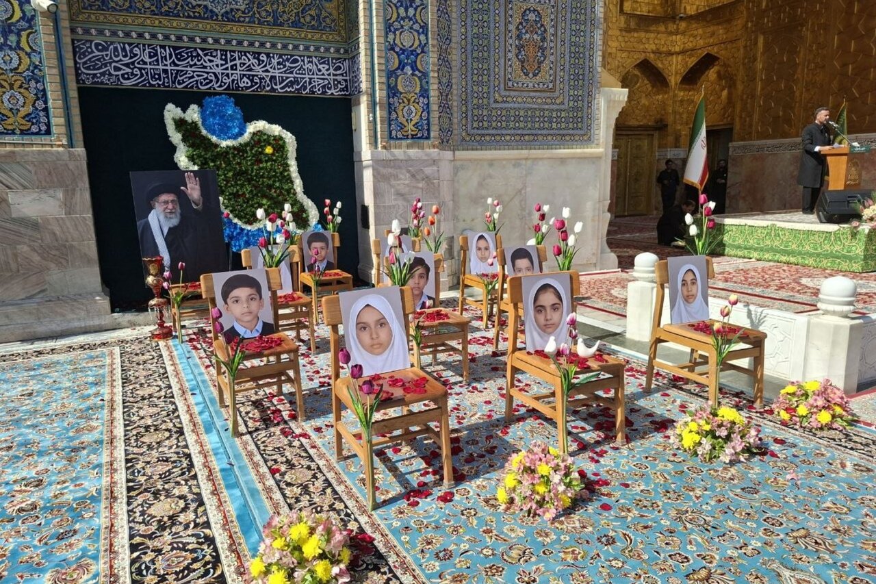دانش آموزان مشهدی ادامه دهنده راه کودکان شهید مینابی دانش آموزان مشهدی ادامه دهنده راه کودکان شهید مینابی