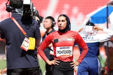 دختر دوومیدانی‌کار ایران در پرتاب وزنه دوم شد