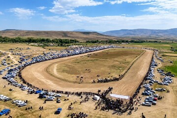 «جام ستارخان» ورزقان در مسیر ثبت ملی؛ رقابت سوارکاران روستایی و عشایری