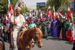 رزمایش «جان‌فدایان ایران» در شیراز