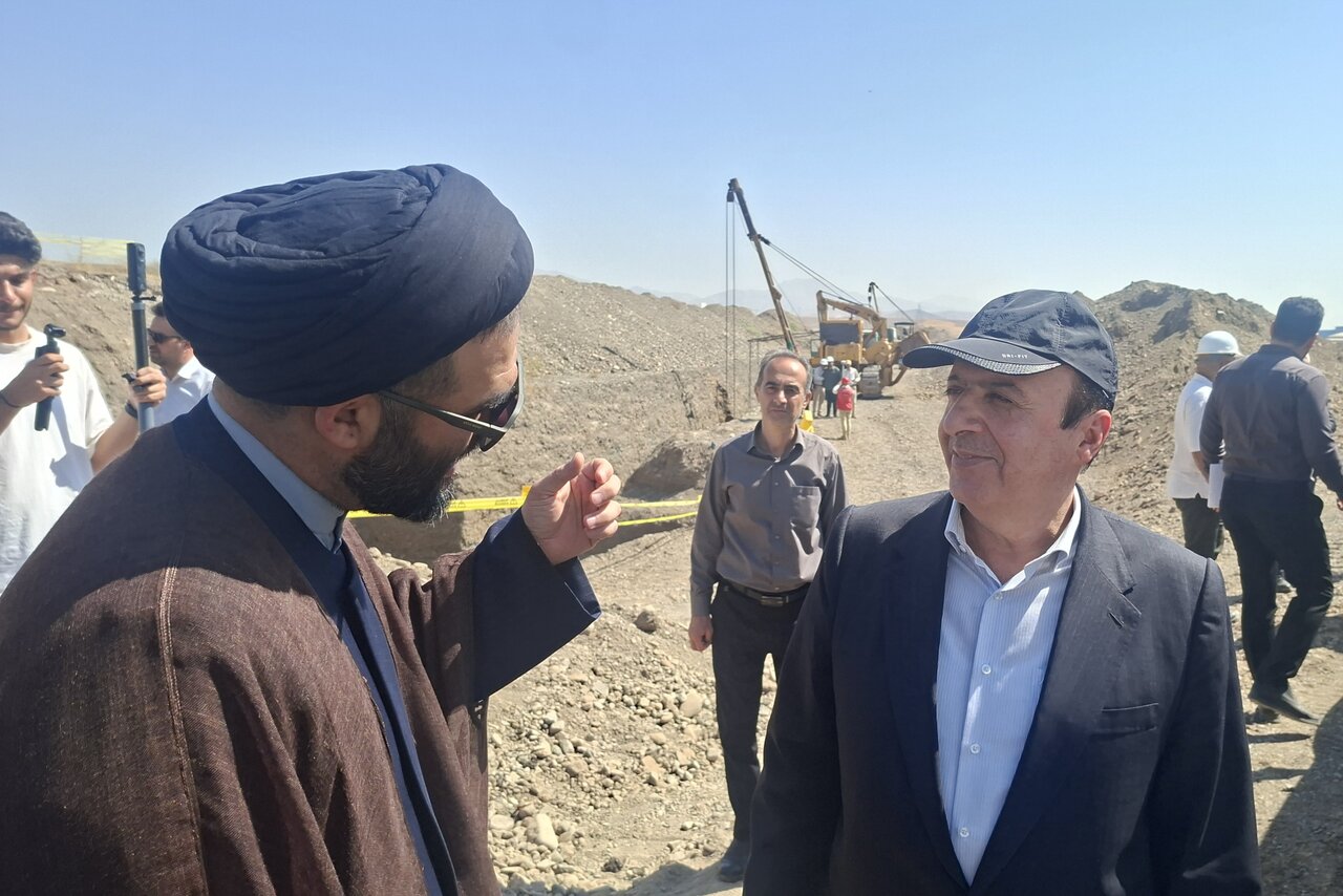 بازدید نوذری از پروژه انتقال آب طالقان به قزوین