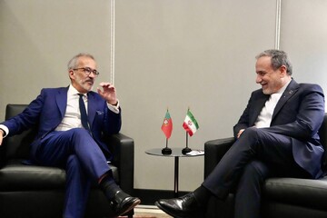 دیدرا عراقچی با وزیر خارجه پرتغال در نیویورک