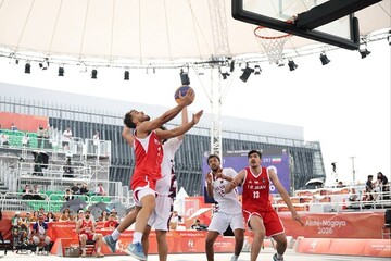 Iran 3x3 basketball win bronze in Nagoya