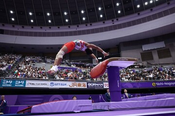 Iranian gymnast Olfati wins silver at 2026 Asian Games