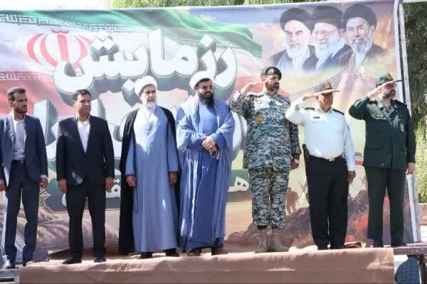تجلی اقتدار و ایمان؛ رزمایش حماسی «جانفدایان» در ریگان و گنبکی