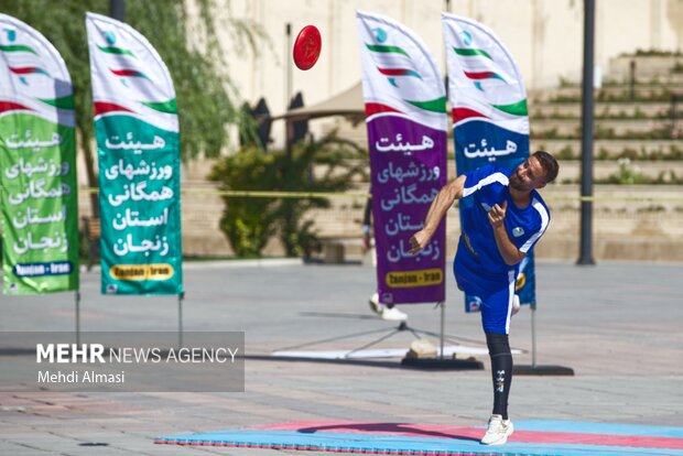 اولین المپیاد فریزبی‌ کشور در زنجان