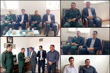 فرماندار سرپل‌ذهاب با فرمانده سپاه شهرستان دیدار کرد