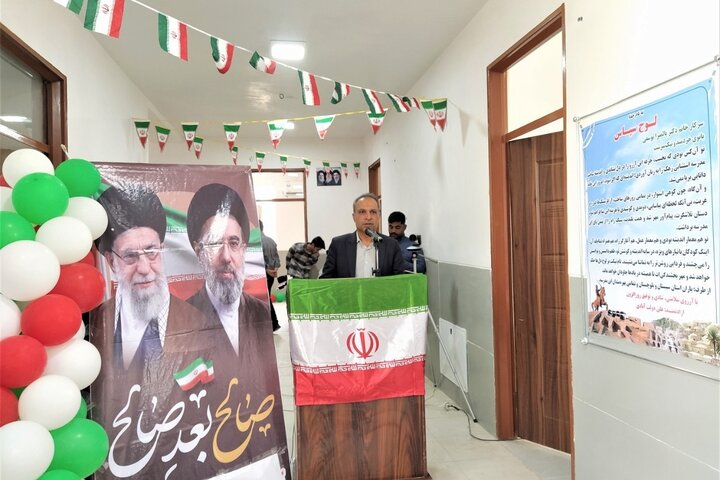 مدرسه ۹ کلاسه متوسطه استثنایی زهک به بهره‌برداری رسید