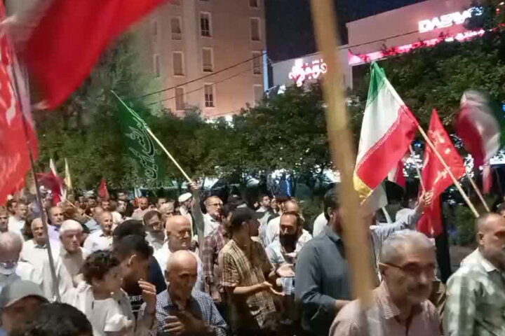 اجتماع خونخواهی رهبر شهید در بابل