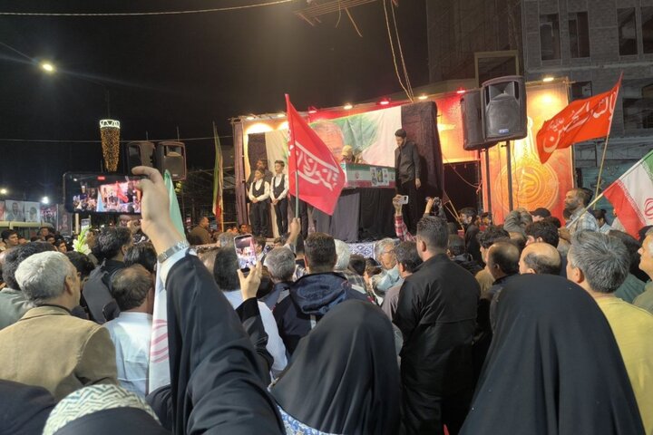 مراسم وداع با پیکر مطهر سردار شهید «حسین ظریفی» در اجتماعات شبانه مشهد مراسم وداع با پیکر مطهر سردار شهید «حسین ظریفی» در اجتماعات شبانه مشهد