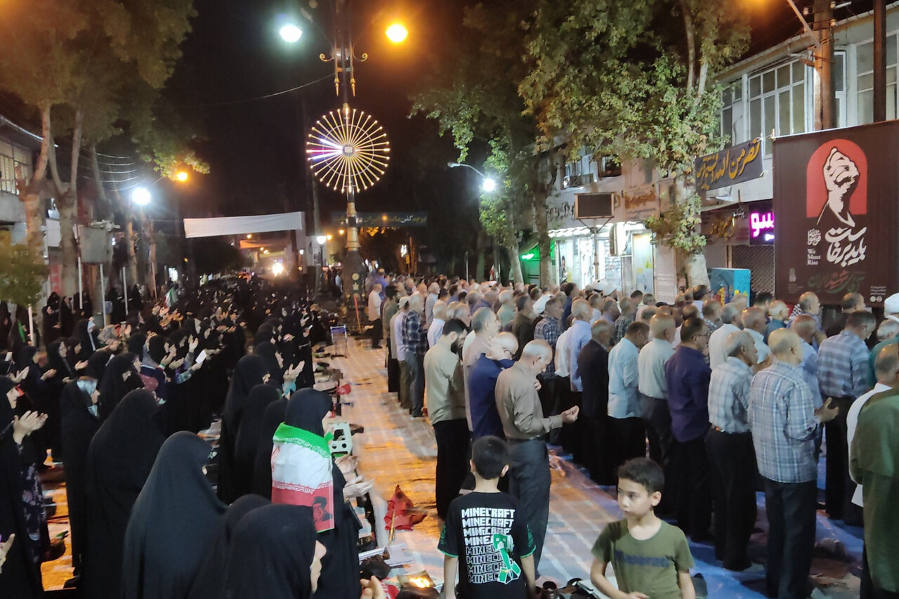 گزارش میدانی خبرنگار مهر از شب دویست و نهم حضور لنگرودی ها در میدان