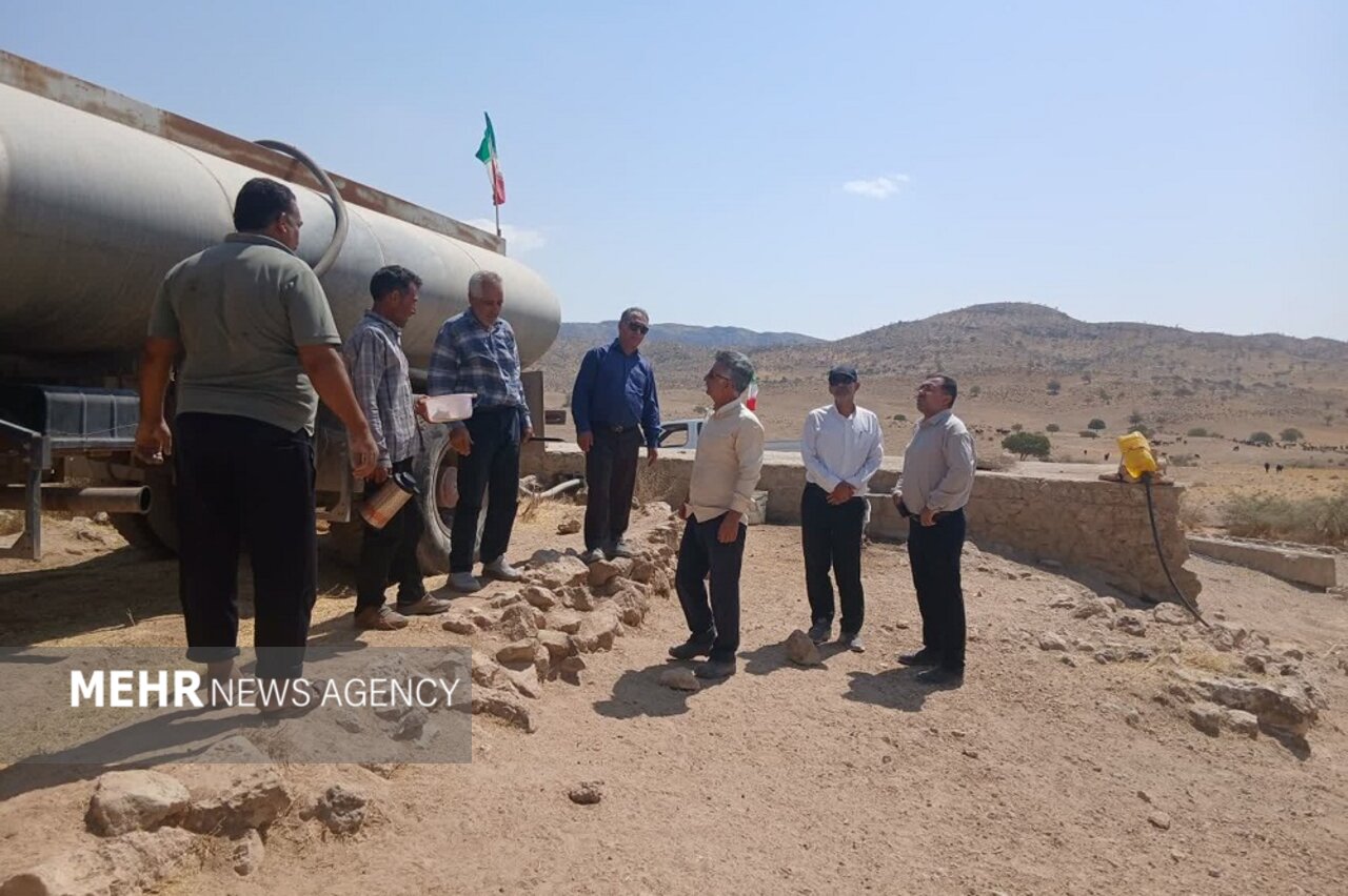 مانور آبرسانی در «ارم» برگزار شد؛ تأمین آب عشایر