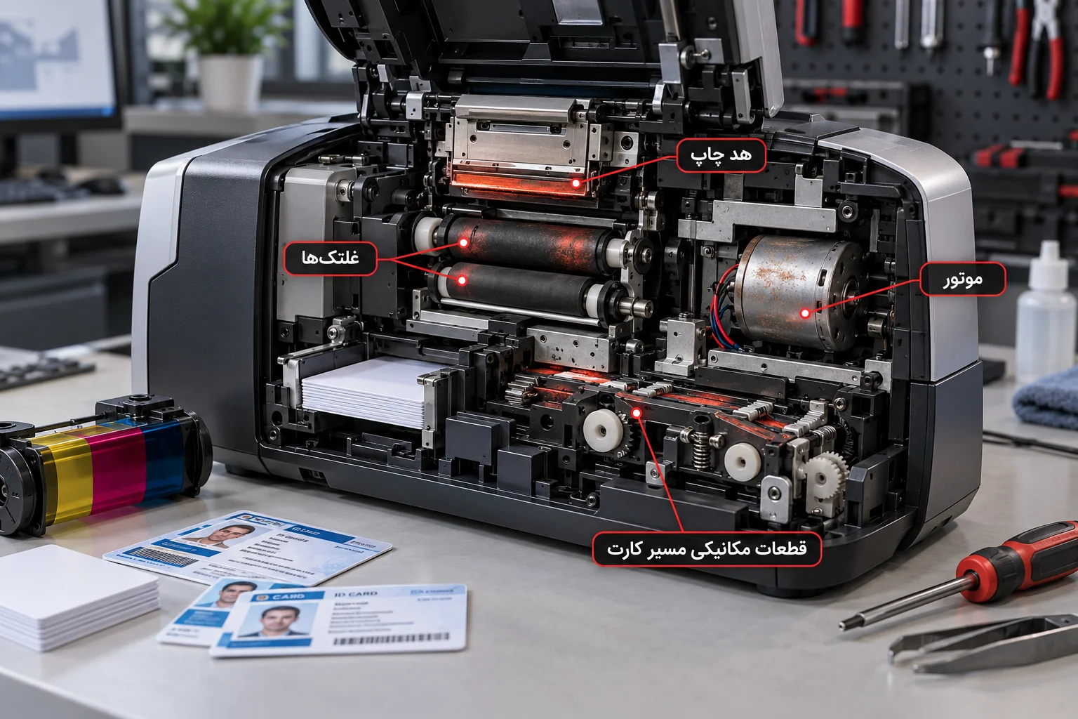 چه عواملی باعث خرابی زودهنگام پرینتر کارت میشوند؟