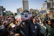 حضور علما و مسئولان سیستان و بلوچستان در مراسم تشییع سردار ظریفی