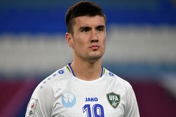 گلزن ازبکستان: شکست‌ناپذیری برابر ایران به ما اعتمادبه‌نفس می‌دهد