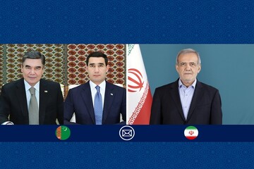 Pezeshkian congratulates Turkmenistan on independence day