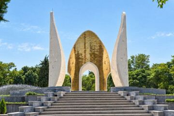 یادمان شهدای گمنام بوستان ملت مشهد افتتاح شد