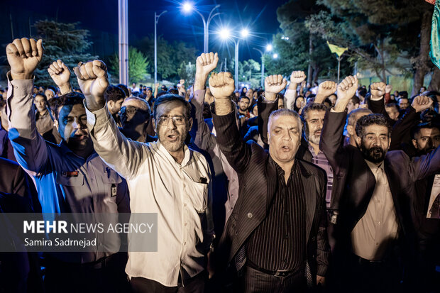 استقبال از  بازگشت رییس جمهور از نیویورک