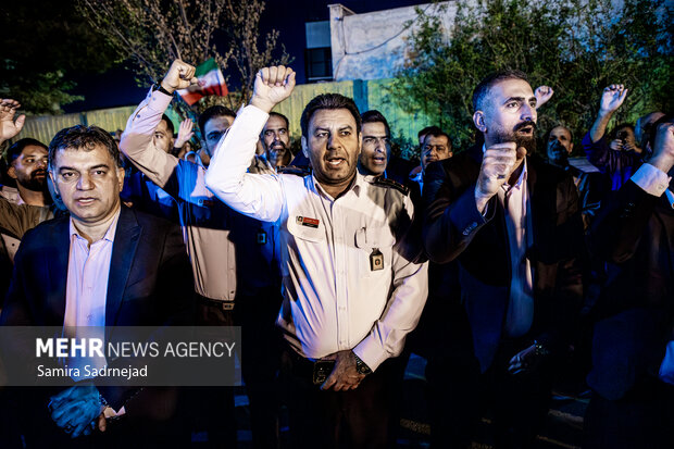 استقبال از  بازگشت رییس جمهور از نیویورک