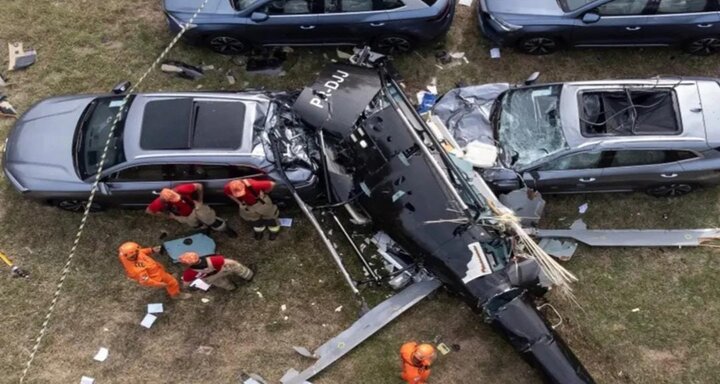 4 killed in helicopter crash near Montreal, Canada: report