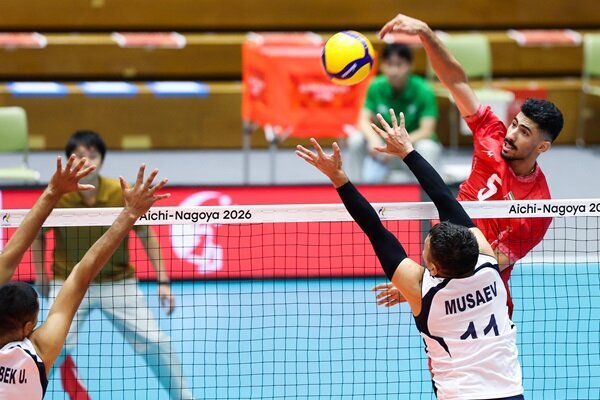 Iran volleyball defeated Kyrgyzstan in 2026 Asian Games