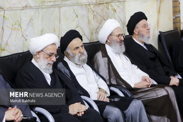 بزرگداشت آیتالله شبیری زنجانی از سوی نهادهای حوزوی در <a href='https://sayeb.ir/tag/%d9%82%d9%85'></div>قم</a>