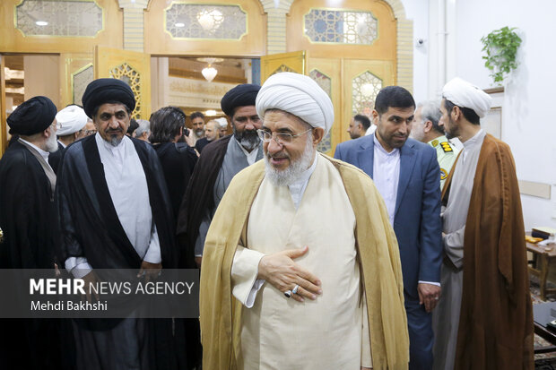 بزرگداشت آیتالله شبیری زنجانی از سوی نهادهای حوزوی در <a href='https://sayeb.ir/tag/%d9%82%d9%85'></div>قم</a>