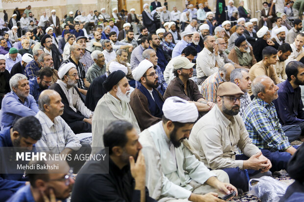 بزرگداشت آیت‌الله شبیری زنجانی از سوی نهادهای حوزوی در <a href='https://sayeb.ir/tag/%d9%82%d9%85'></div>قم</a>