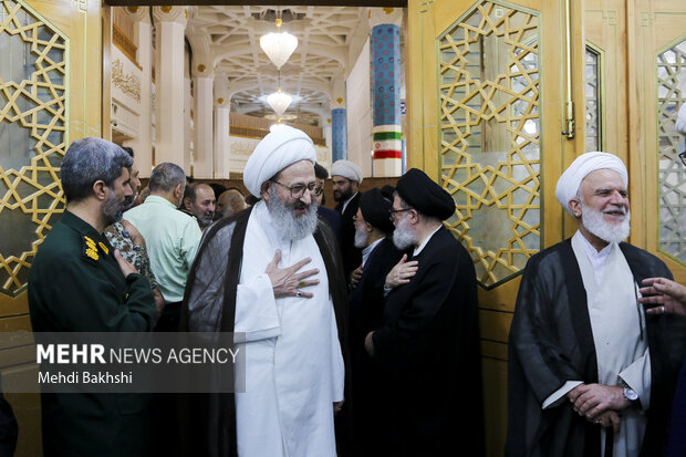 بزرگداشت آیت‌الله شبیری زنجانی از سوی نهادهای حوزوی در <a href='https://sayeb.ir/tag/%d9%82%d9%85'></div>قم</a>