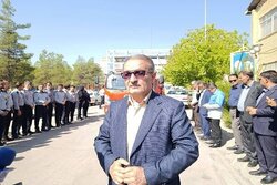 ۲۱۰ آتش‌نشان در کهگیلویه و بویراحمد؛ تحویل ۷ خودروی جدید