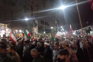 رزمایش جانفدایان ایران در نوشهر
