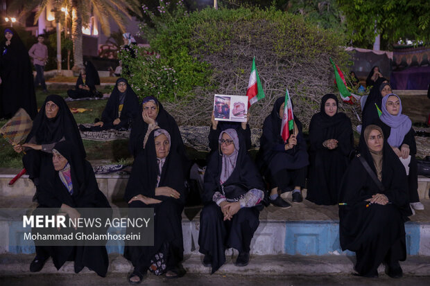 مراسم "بوشهر جانفدای ایران" مراسم "بوشهر جانفدای ایران"