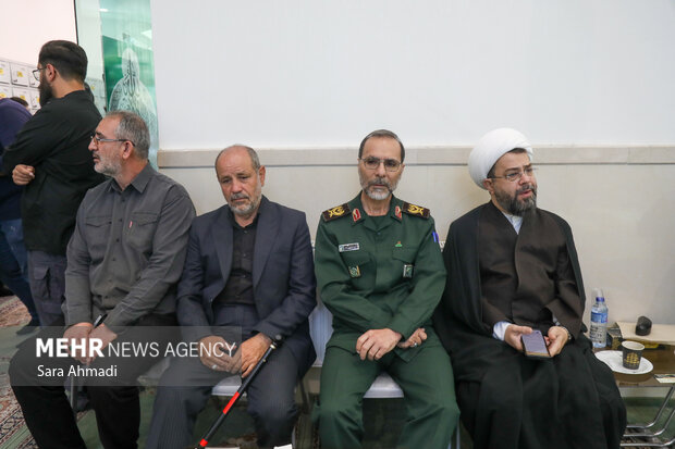 مراسم  بزرگداشت سردار شهید حسین ظریفی در مشهد