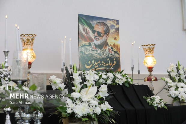 مراسم  بزرگداشت سردار شهید حسین ظریفی در مشهد