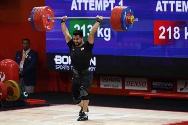 Iran’s Alipour clinches gold in weightlifting at Nagoya 2026